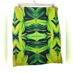 WORTHINGTON Tropical Print Pencil Skirt